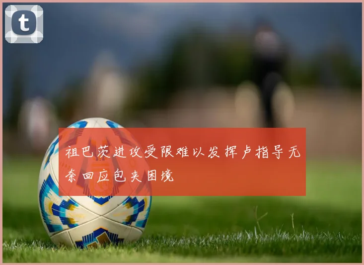 祖巴茨进攻受限难以发挥卢指导无奈回应包夹困境